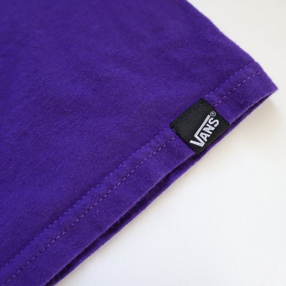 VANS Purple T-shirt, Small Size - Picture 4 of 4